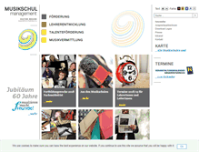 Tablet Screenshot of musikschulmanagement.at